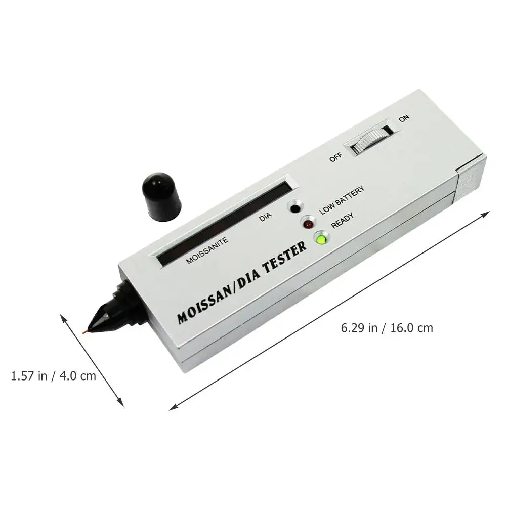 Diamond Measuring Pen Magnifier Tool Test Fake Tester Moissanite Metal Testers Magnifying Glasses