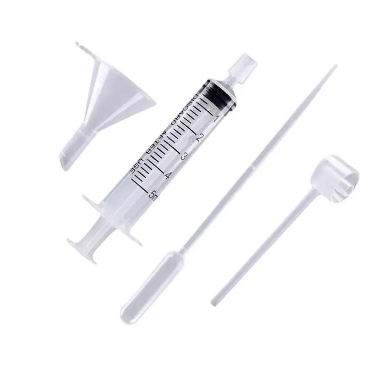 Parfüm-Nachfüllwerkzeug-Set: Kunststoff-Diffusor, Spritze, Strohhalm, Tropfer, Trichter, Sprühflasche, erforderliche Kosmetikwerkzeuge, Pumpenextraktor – Detail 19
