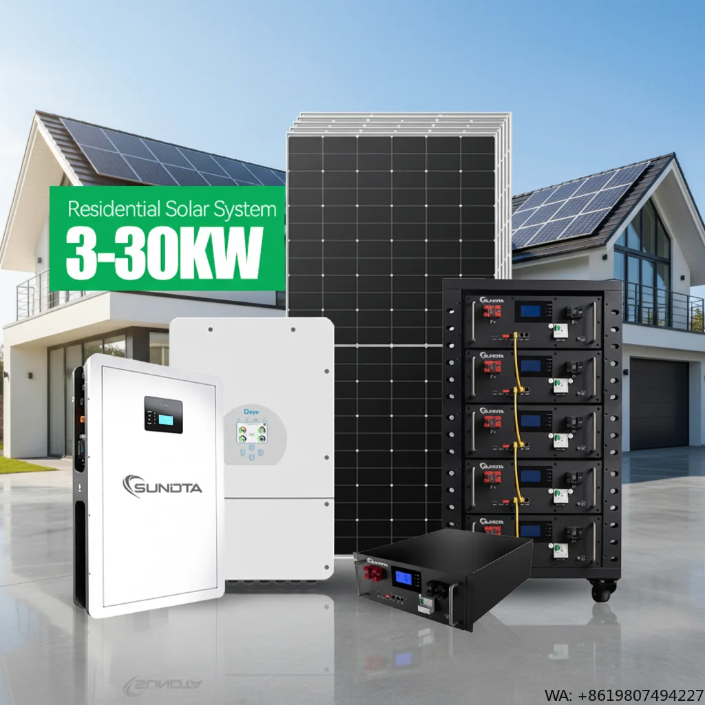 30kW 30kWh Integrated Solar Storage System with Solis Inverter | Peak Shaving & Backup Power