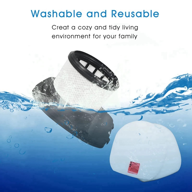 Accesorios para aspiradora Shark IZ162H, piezas de repuesto, filtros HEPA, cepillo principal, IZ363HT, IZ440H, IZ462H, IZ483H