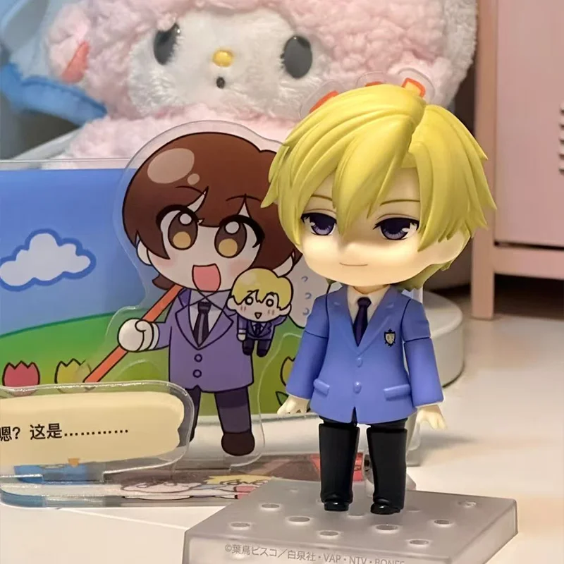 Ouran-figura del Club de presentador de la escuela secundaria, Suou Tamaki Chibi, modelo de figura de acción de Anime, juguetes coleccionables para niñas, regalos de adorno