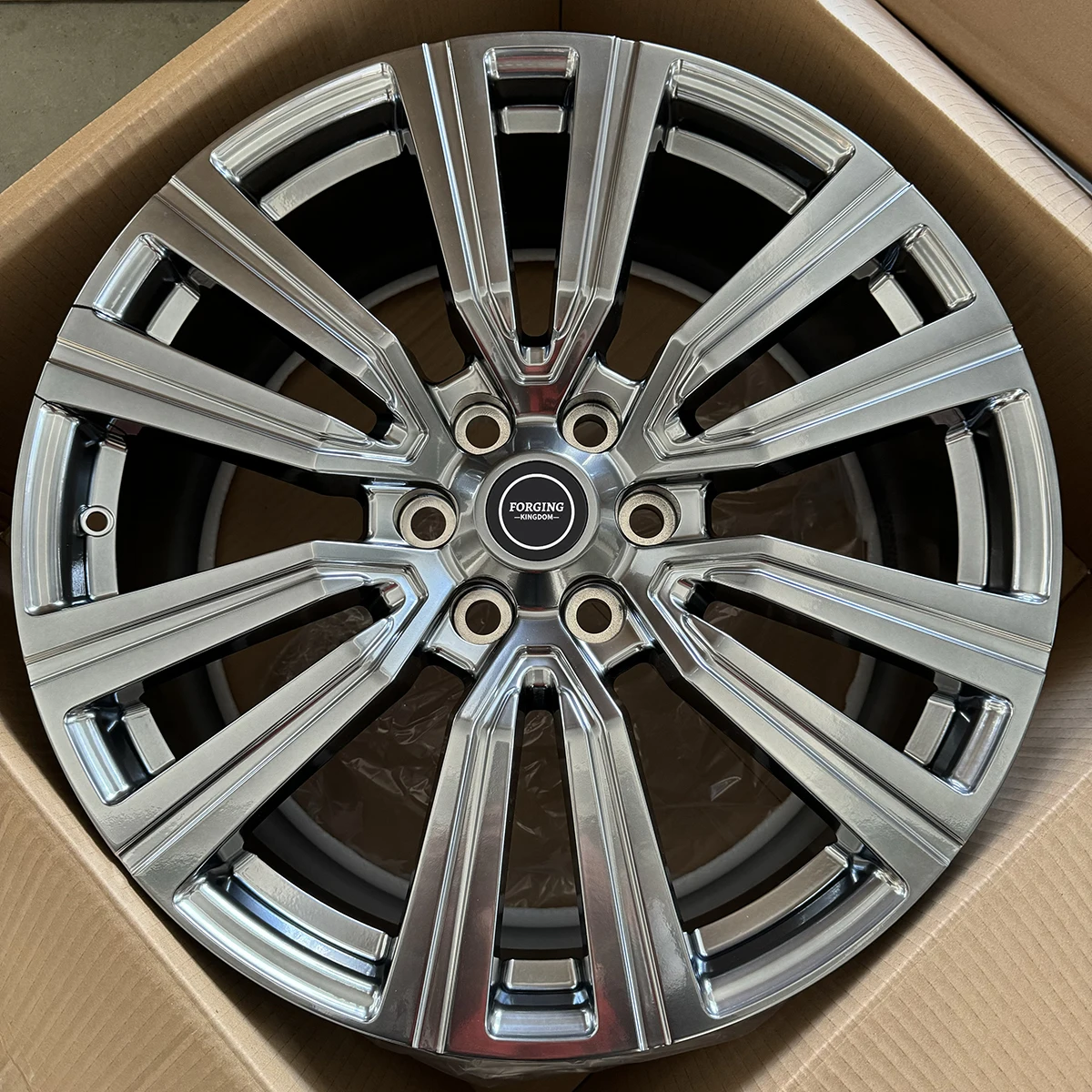 Wholesale Forged Aluminum Alloy Wheel Hub Custom 35/40/30/25mm ET 98mm PCD Original Shape Passenger Car Rims for Lexus LX600