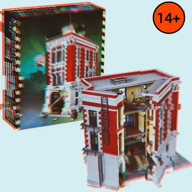 

4905pcs Ghostbusters Firehouse Headquarters Building Blocks MOC-75827 Model Bricks Set Kids Adult Toys Birthday Party Gift