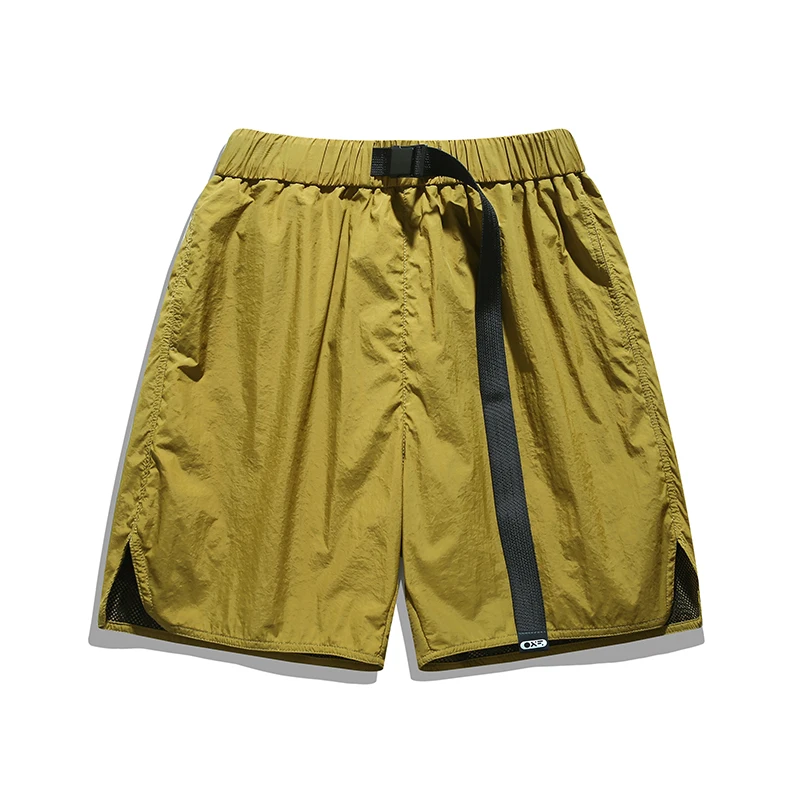

Men's UPF 50+ Sun Protection Shorts, Quick-Dry Outdoor Cargo Shorts with Elastic Waist & Mesh Lining, 5 Colors