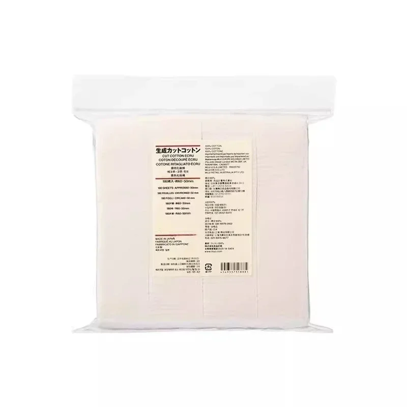 Oryginalna japońska bawełna WICK 180 szt. 60*50mm bawełna czyszcząca do środków czyszczących do komputerów chłonna bawełna przewodnik po oleju