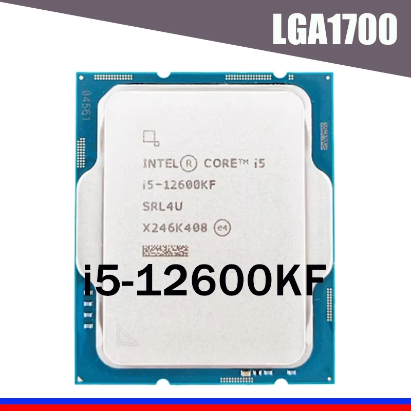 NEW Core i5-12600KF SRL4U 3.6GHz 6P+4E 10C / 16T 20MB 125W LGA1700 i5 12600KF Alder Lake