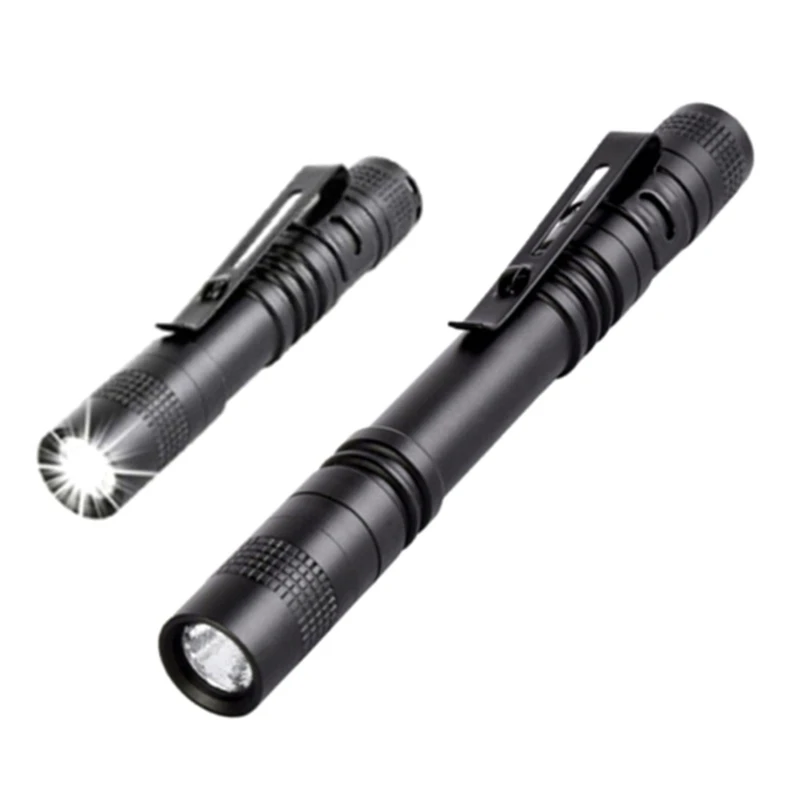 LED Small Flashlight Light Pocket Clip Light Small Pocket Flashlight Water Proof