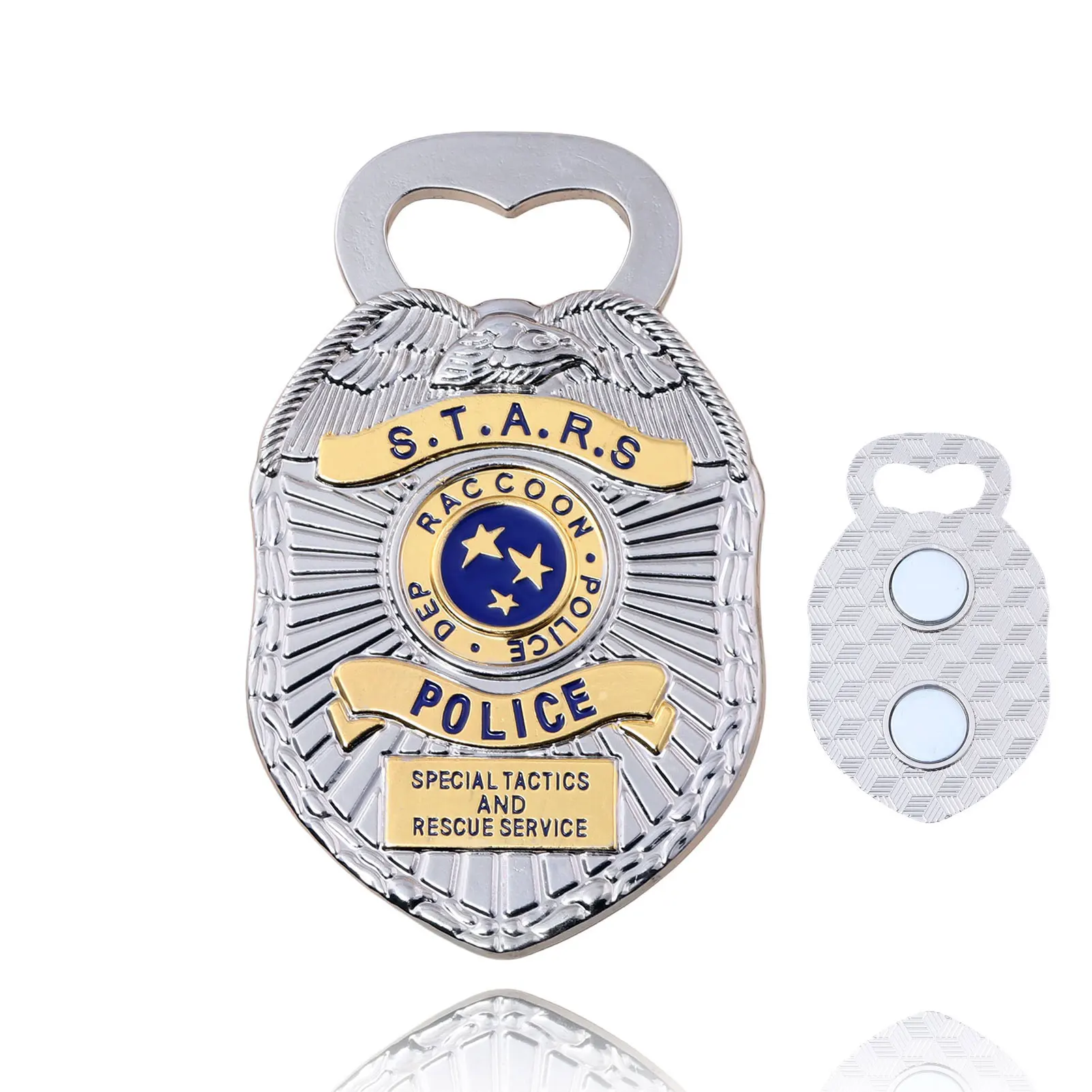 Game Resident Evil Raccoon City Police Department Badge Necklace