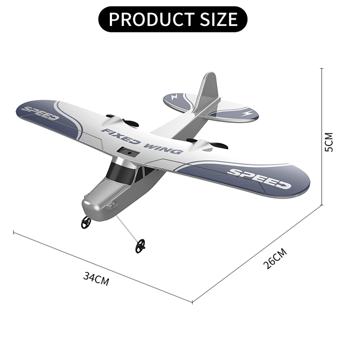 TYRC 2.4G TY9 RC Glider Light Hand Throwing Wingspan Remote Control Plane Model Electric Aldult Professional Aircraft  Toys Boys