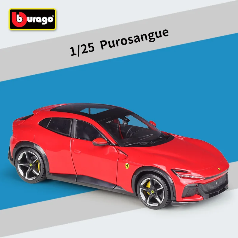 

Коллекционная модель суперкара Bburago 1:25 Purosangue, имитационная модель из литого сплава