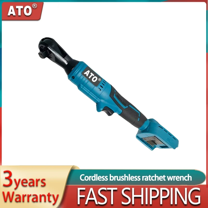 ATO High quality Cordless Ratchet Wrench Portable Electric Ratchet Impact Wrench 3/8\