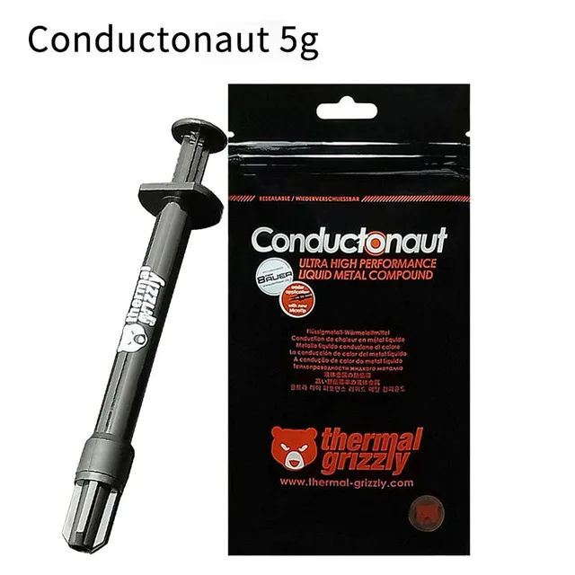 Thermal Grizzly Kryonaut Extreme KE Wärmeleitpaste für CPU/GPU-Kühler, große Kapazität, zusammengesetztes Kühlsilikonfett, 1 g/5,5 g/11 g