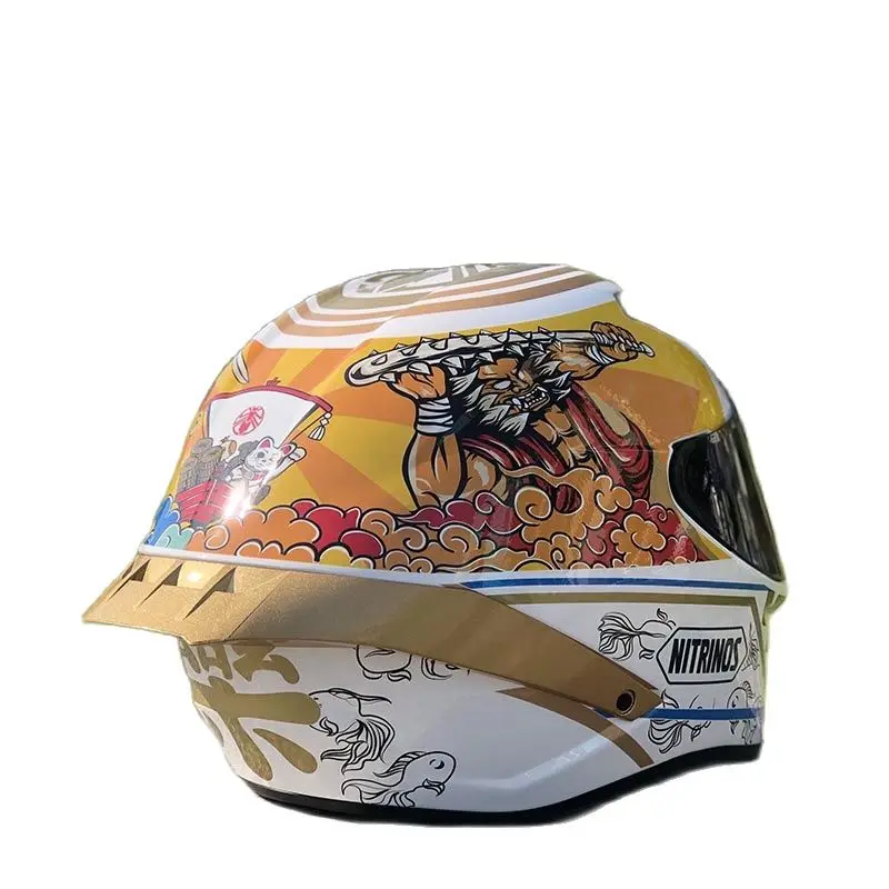 النساء والرجال خوذة قبعة السلامة كامل الوجه دراجة نارية خوذة الشتاء Saeson خوذة ركوب موتوكروس سباق Motobike #3