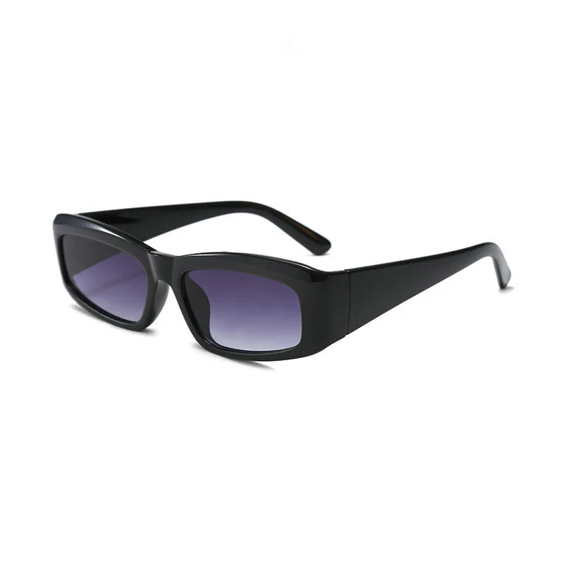 New square small frame sunglasses, European and American Paris fashion show, same style sunglasses, retro sun