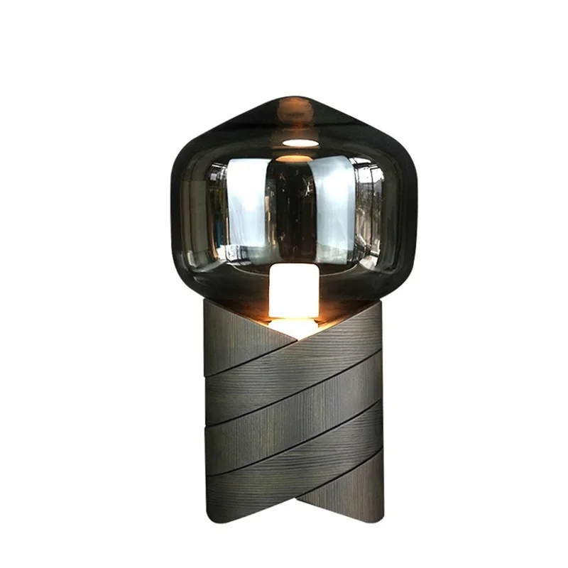 Hongcui Contemporary Creative Table Lamp Simple LED Desk Light Decorative for Home Bedroom Living Room