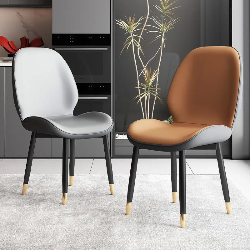 Minimalist Designer Dining Chairs Italian Waterproof Sturdy Italian Dining Chairs Relaxing Designer Silla Para Comedor Furniture