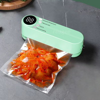 Wireless Vacuum Sealer Mini Portable Vacuum Food Sealers Machine Automatic Food Packaging Plastic Sealing Sleaer For Kitchen