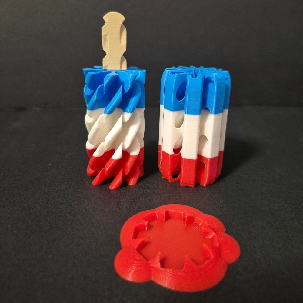Popsicle Fidget Toy Stress Relief Sensory Fidget Toy for Adults Kids Anti-Anxiety Gifts