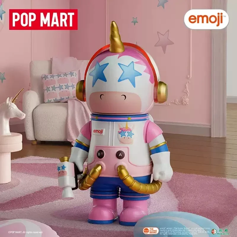 البوب مارت ميجا سبيس مولي 100% X الرموز التعبيرية صندوق أعمى اللعب Kawaii أنيمي عمل الشكل كايكسا كاجا مفاجأة صندوق غامض الدمى