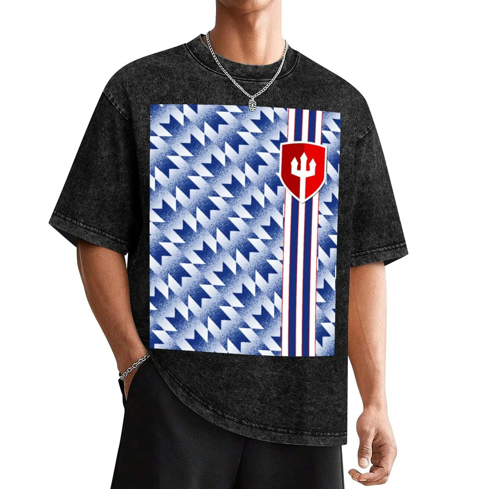 

Manchester United 94 Away Jersey Pattern T-Shirt customizeds Aesthetic clothing mens cotton t shirts