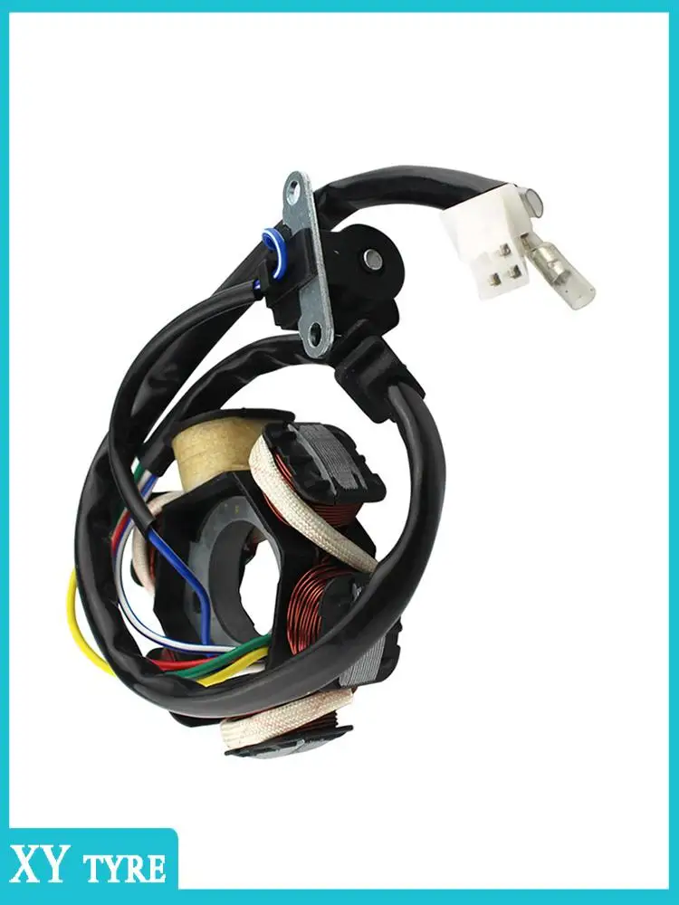 1pcs 6Pole Coil Pole Magneto Flywheel Stator for 50cc 70cc 90cc 110cc 125cc PIT Quad Dirt Bike ATV Buggy