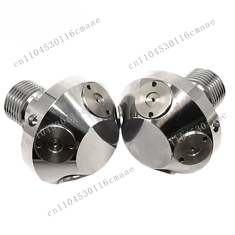 High Pressure Water Mist Nozzle Stainless Steel Cooling and Dust Removal  Fire Extinguishing  Umbrella Water Nozzle 4 Points