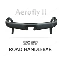 Manillar de carretera de carbono Nologo Aerofly II FACT, luz de compresión duradera, cableado interno, mango doblado, piezas de bicicleta compatibles con Di2