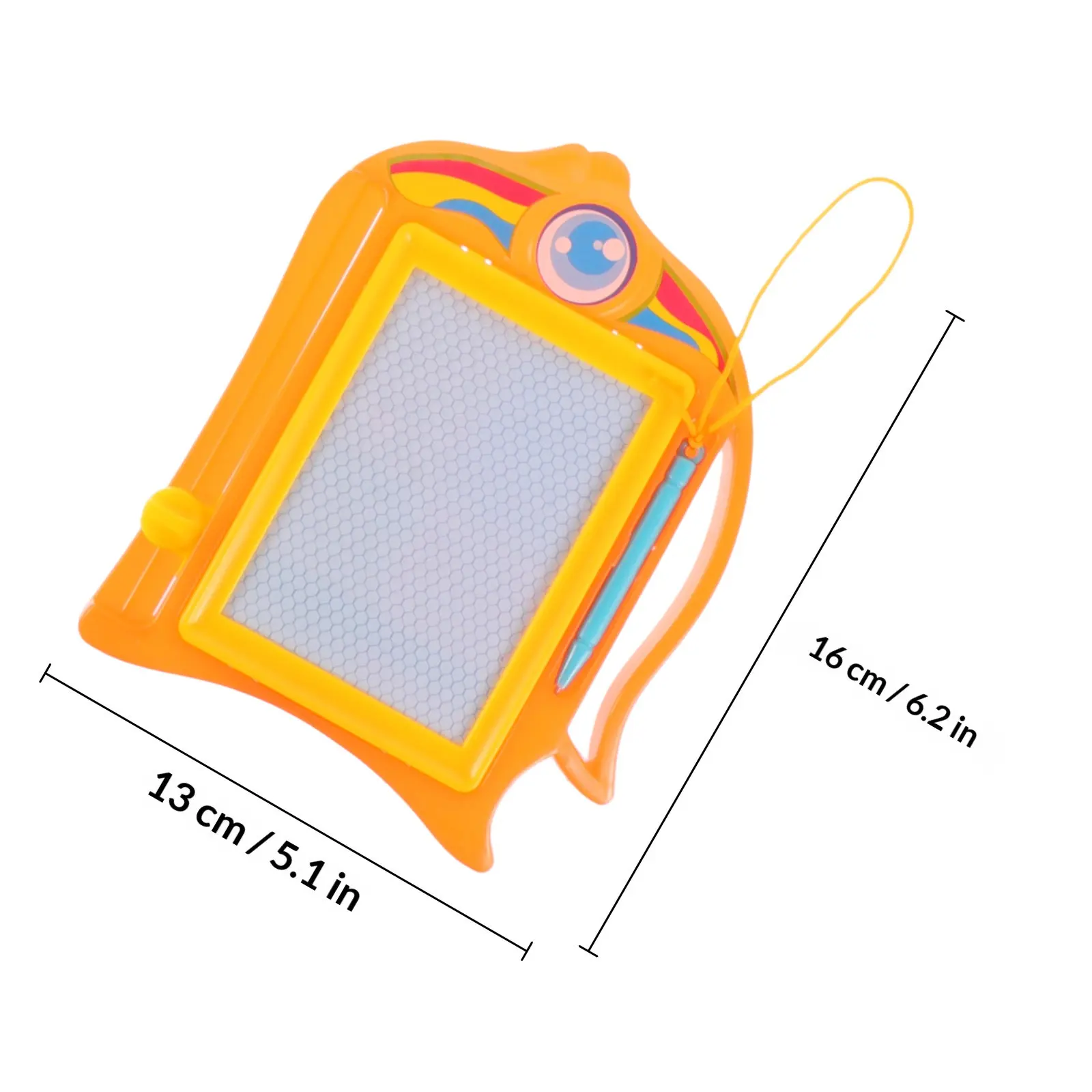 4Pcs Children Writing Drawing Board Bright Color Safe Plaything for Imagination Development Skill Building Fun