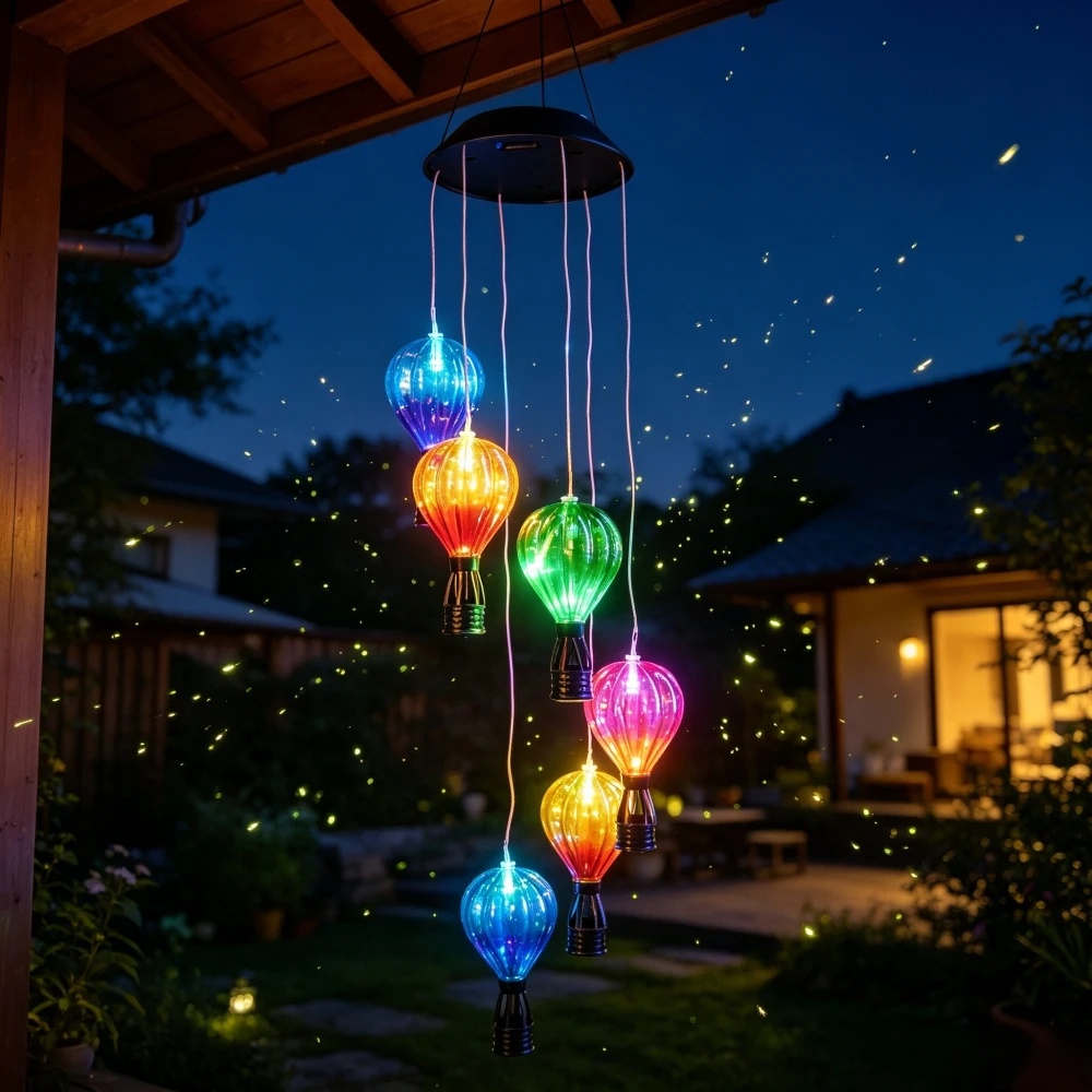 1PC 6LED Solar Hot Air Balloon - огляд і ціна Smart Garden Balloon