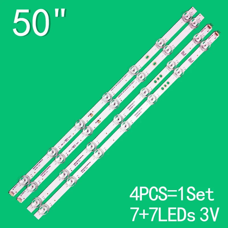 LED Backlight strip 14LED For Hisense 50A6G HE50A7K Onn 100021258 HD500X1U51-T0 LB5009H V0