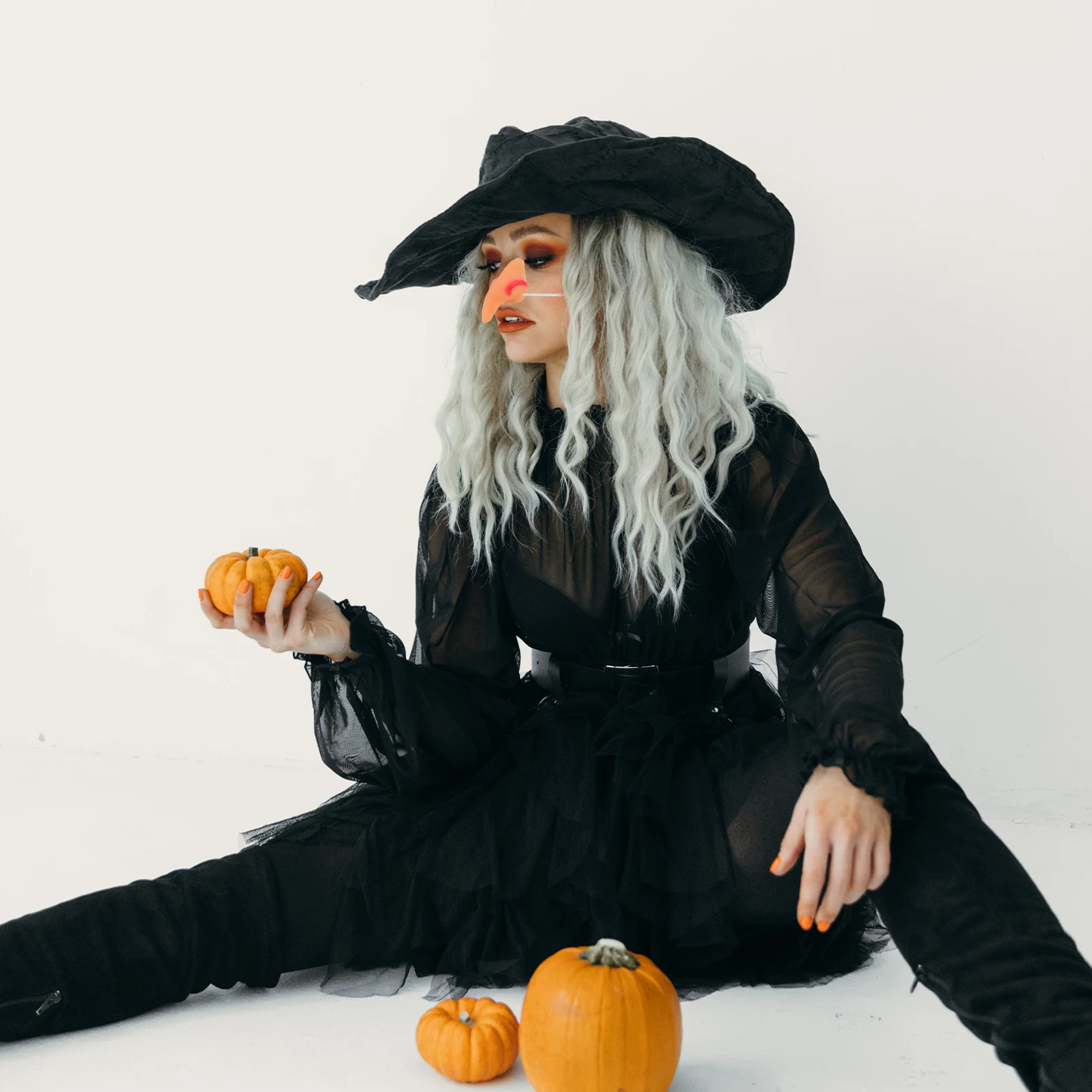 5 szt. Nosów na Halloween, realistyczne sztuczne nosy czarownic do kostiumów, cosplay, maskarady, dekoracji festiwalowych, zabawny pomysł na prezent