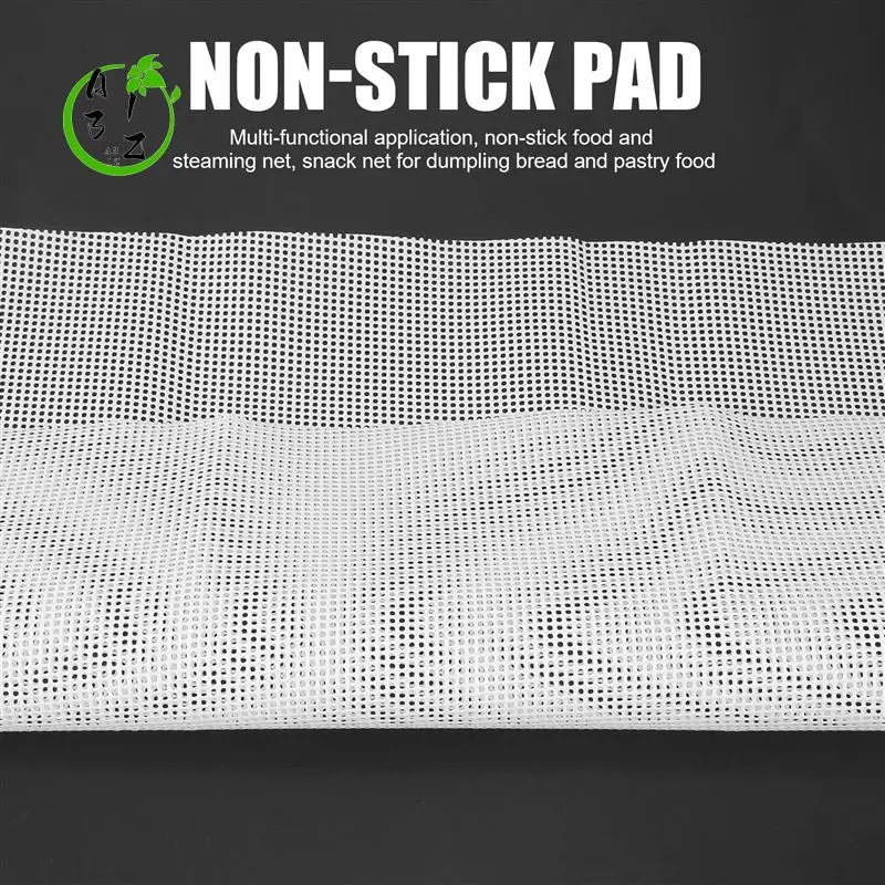 

A31Z-Silicone Dehydration Board Non-Stick Snack Net Fruit Dry Sieve Food Grade Reusable Dumpling Subnet 5 Packs
