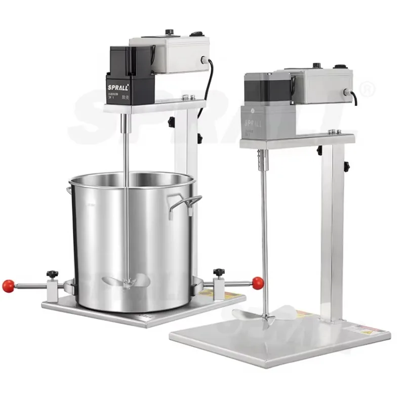 

Manual lift mixer Electric overhead mixer