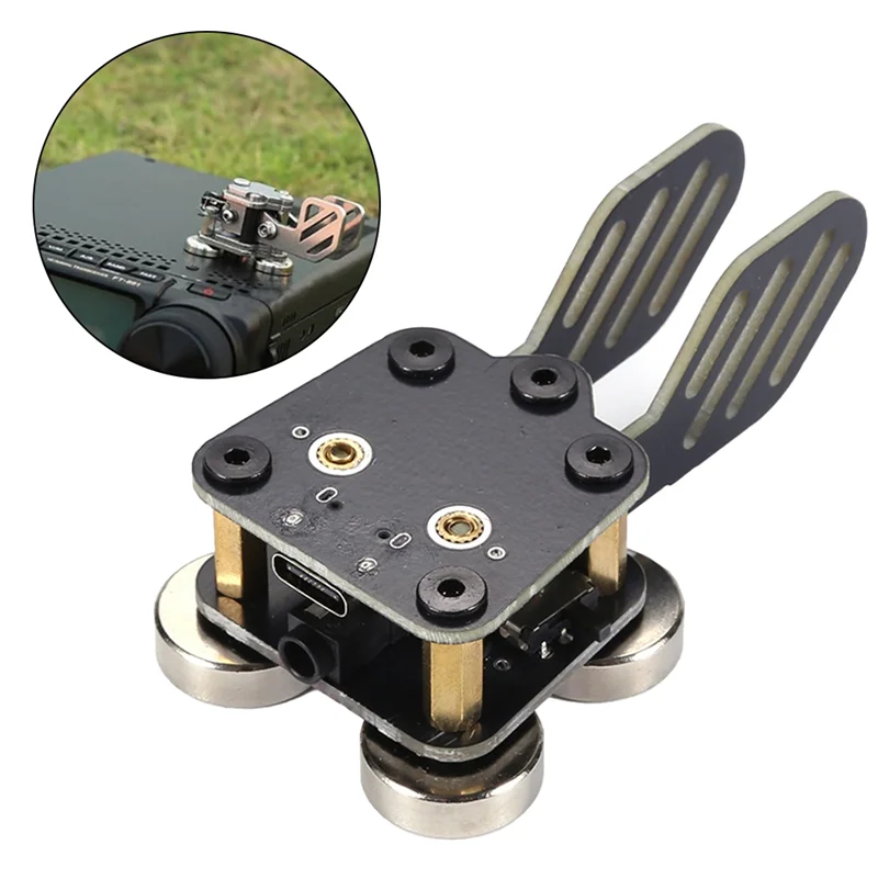 A92Z Double Paddle Telegraph Key Pcb Automatic Key With USB Port Power Tool CW Key Automatic Key Trainer Shortwave Radio