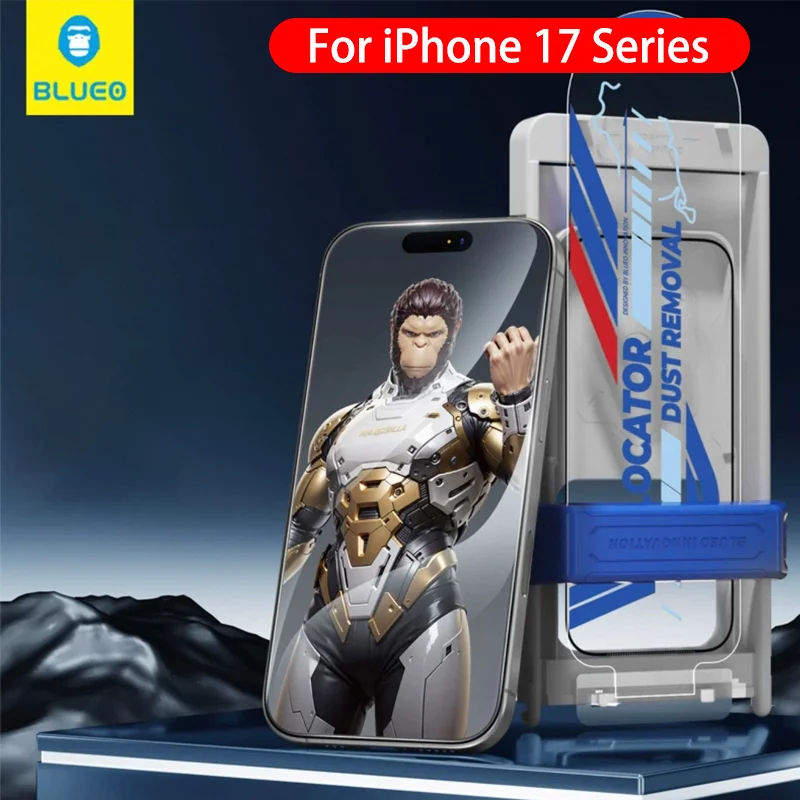 Blueo AR Tempered Glass For iPhone 17 Pro Max Dust-free Installation Film Screen Protector for iPhone 17 Pro