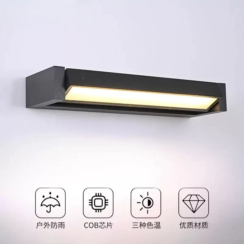 

Outdoor Adjustable Garden Porch Light Sconces Exterior Wall Light Fixture Waterproof for Home Decor Patio Doorway Wall Lamp