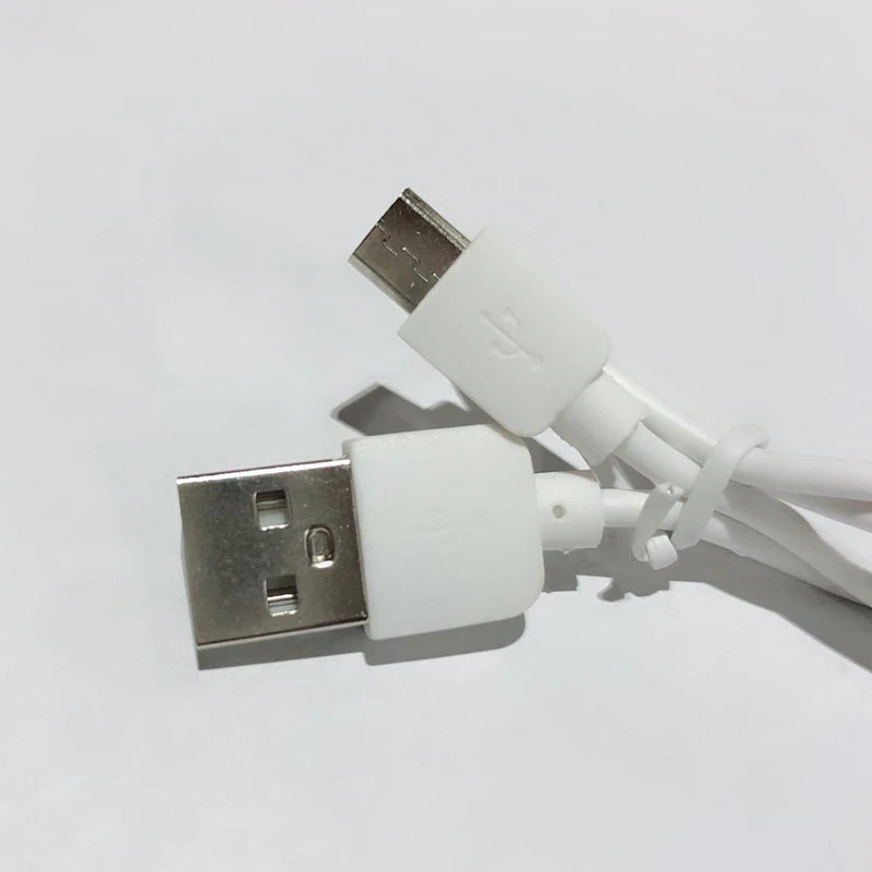 สายชาร์จ USB 30cm 1ชิ้นสายโทรศัพท์มือถือสำหรับชุดหูฟังบลูทูธแอนดรอยด์สายชาร์จทองแดงบริสุทธิ์