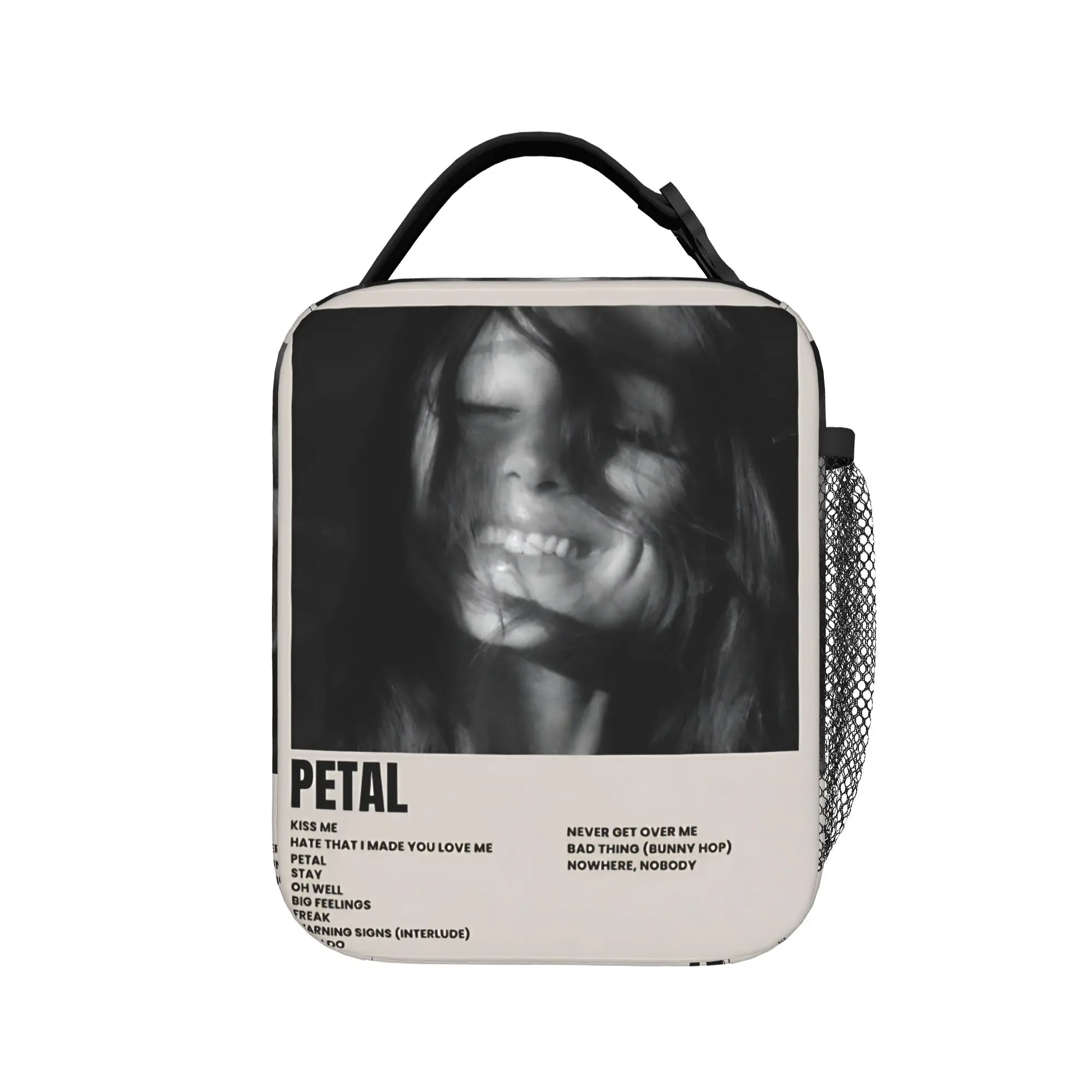 Petal Arianas Grandes Singer Insulated Lunch Bag Portable  Reusable Cooler Bag Tote Lunch Box Office  Travel Food Storage Bags