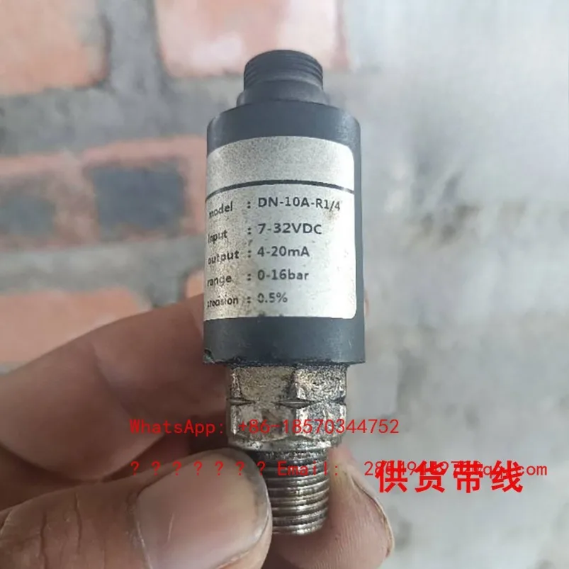 

Screw Air Compressor Air Pump JYDN-10 16A-G1/4 R1/4 Pressure Sensor Black Plastic Shell Probe