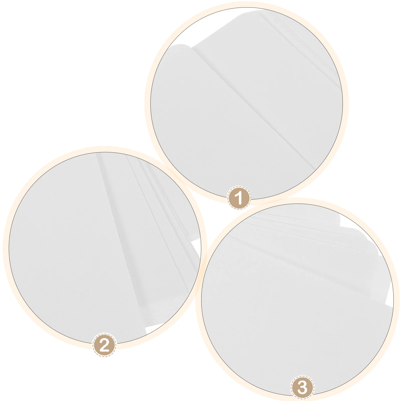 

50Pcs DIY Blank Cards Premium Paper for Handmade Crafts Graffiti Bookmarks Multifuntional Blank Postcards Gift Tags