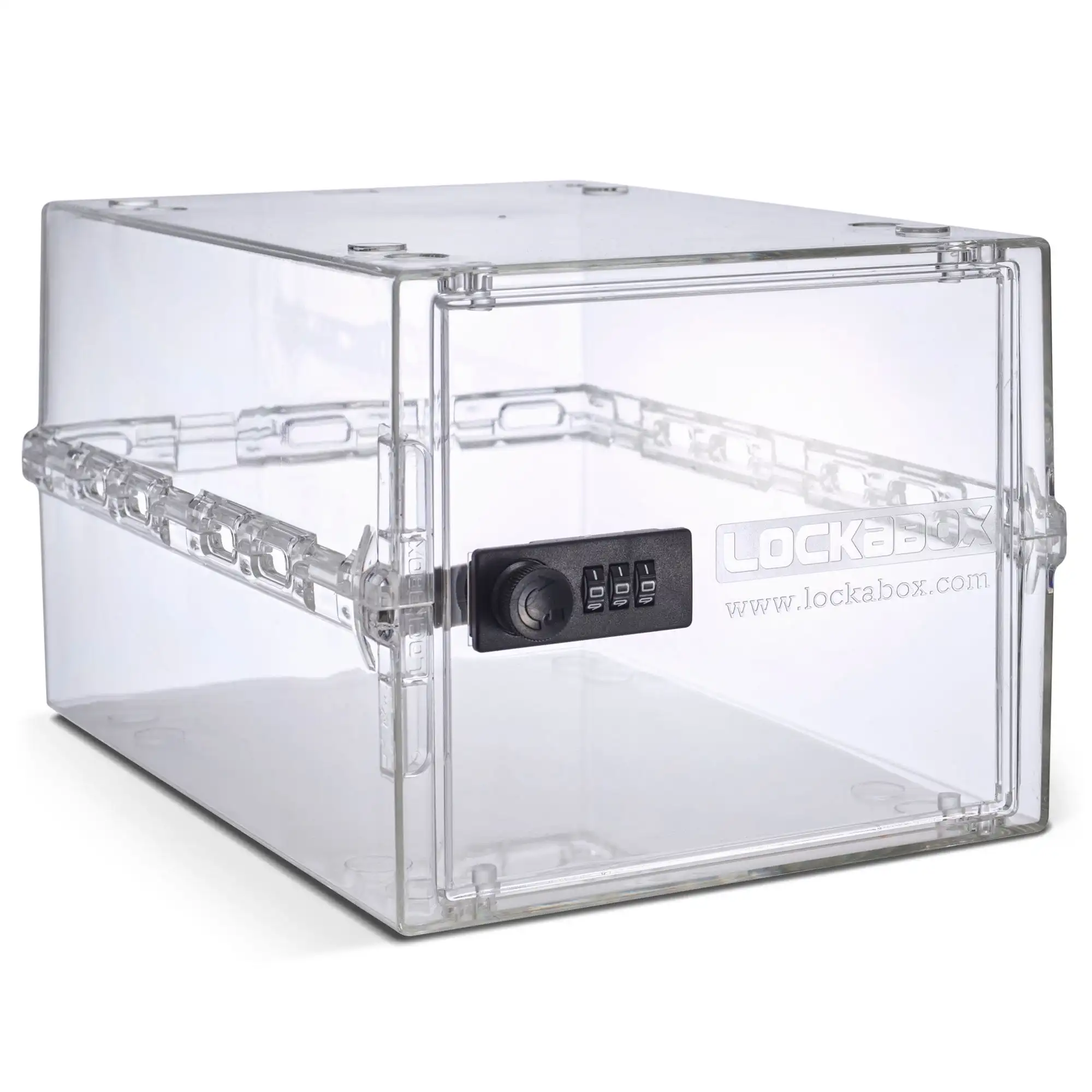 

One™ Crystal | Premium Lockable Storage Box | 10 Litre Combination Lock Box For Food, Medicine & Home Safety | BPA-Safe