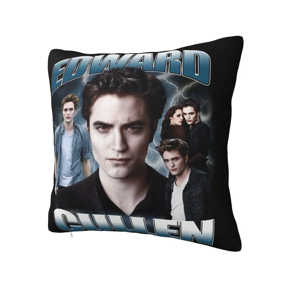 Edward Cullen Twilight Pillowcase Printing Fabric Cushion Cover Decoration Pillow Case Cover Home Square 45X45cm