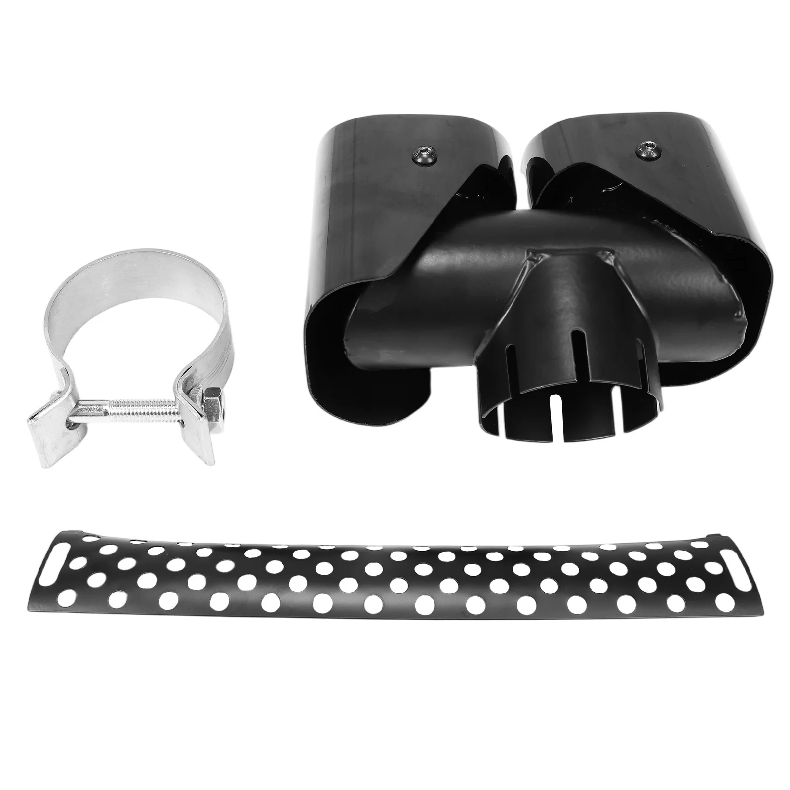 ชุดแต่งปลายท่อไอเสียรถยนต์ สแตนเลส สำหรับรถยนต์ ปลายท่อไอเสียคู่ สำหรับแลนด์โรเวอร์ ดีเฟนเดอร์ 90/110/130 ปี 20-25