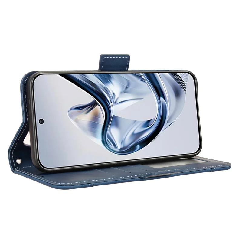 حافظة لهاتف ZTE Nubia Air 5G حافظة جلدية فاخرة قابلة للطي متعددة فتحة للبطاقات لهاتف ZTE Nubia Air 5G