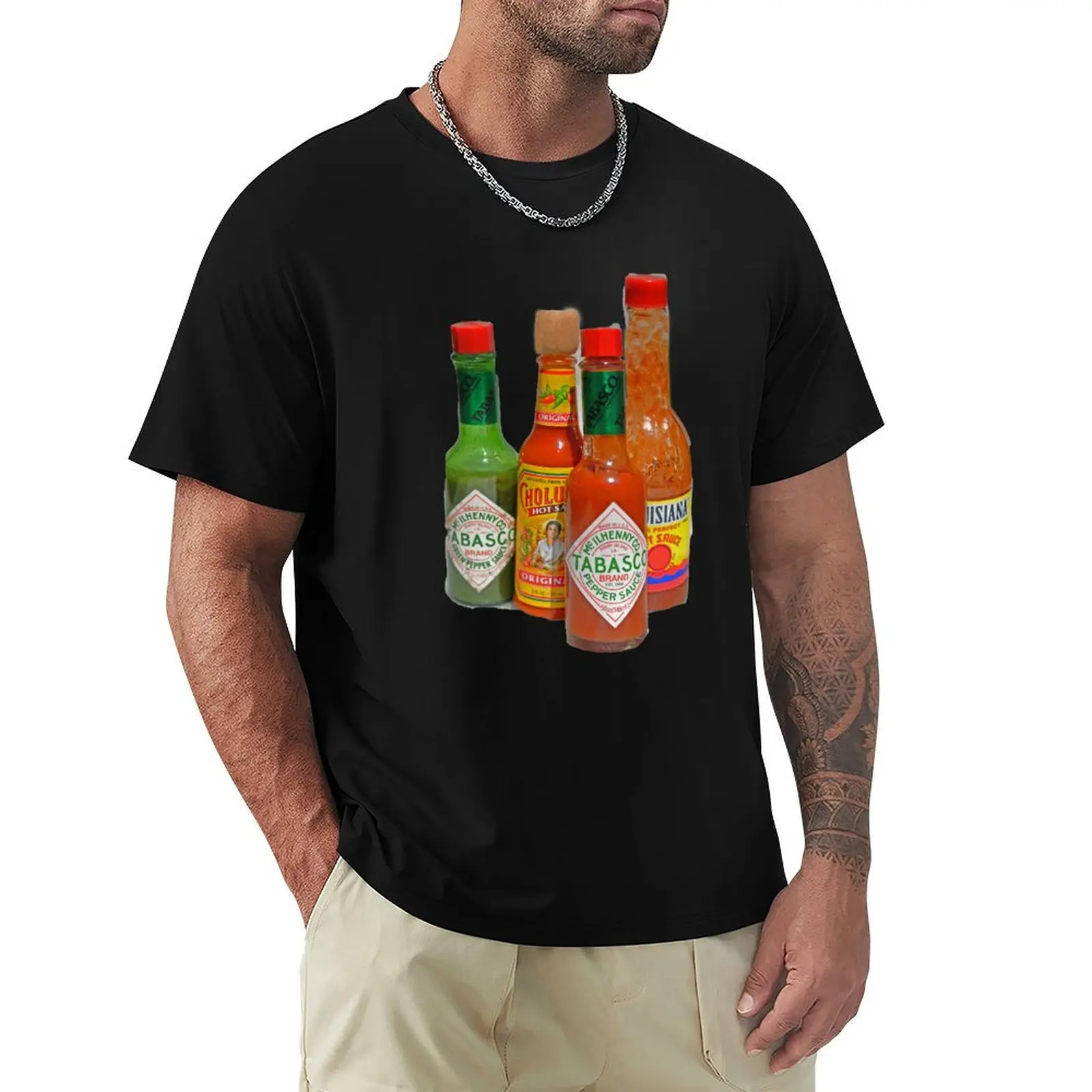 many hot sauces T-Shirt Holiday All Match T-Shirt