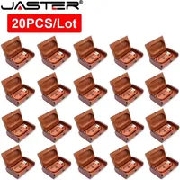 20PCS/LOT Wooden USB 2.0 Flash Drive 128GB High speed Pen drive 64GB 32GB Free Logo Creative gift Memory stick U disk for Laptop