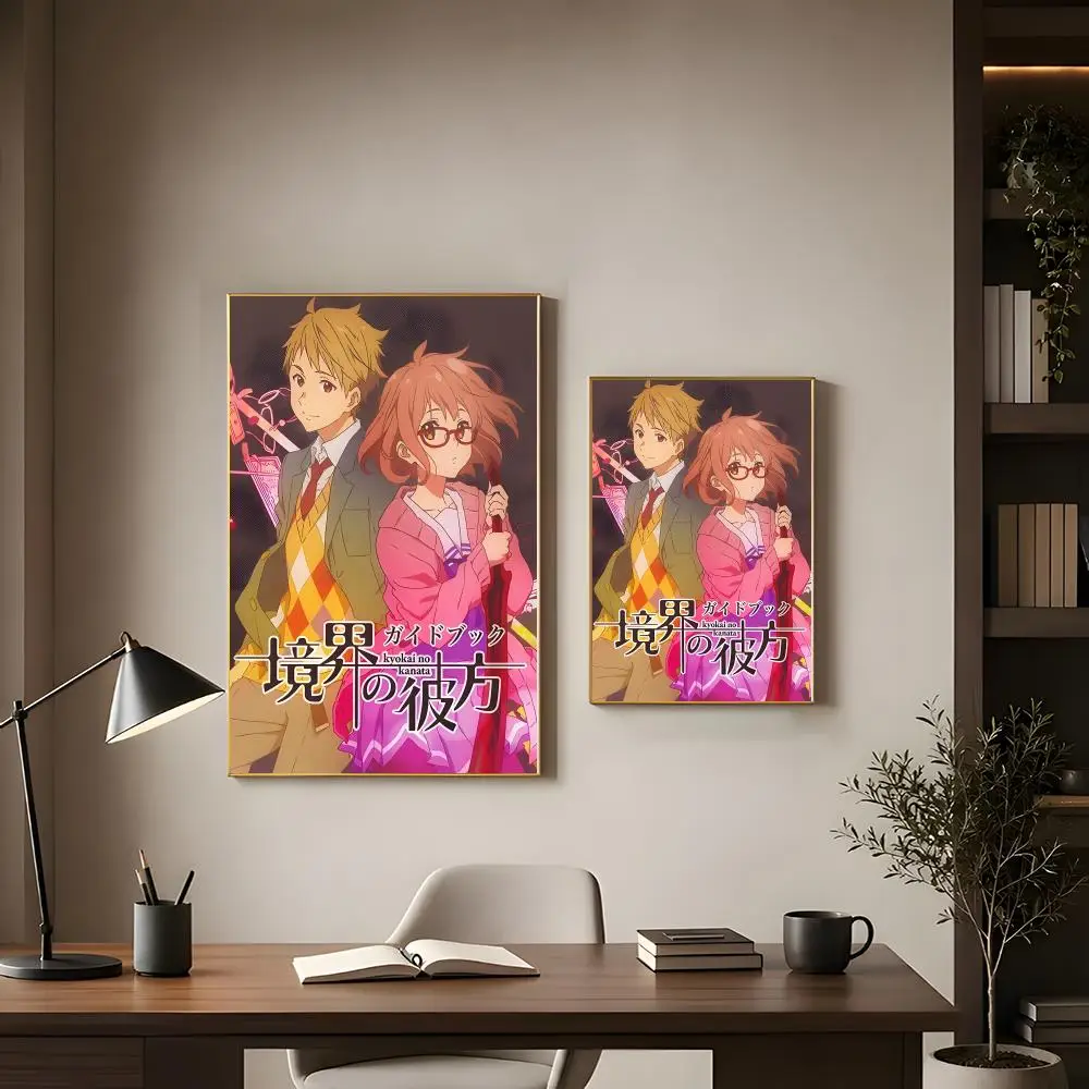 Supernatural Anime Beyond the Boundary Poster Modern Interior Wall Decor & Trendy Home Highlights
