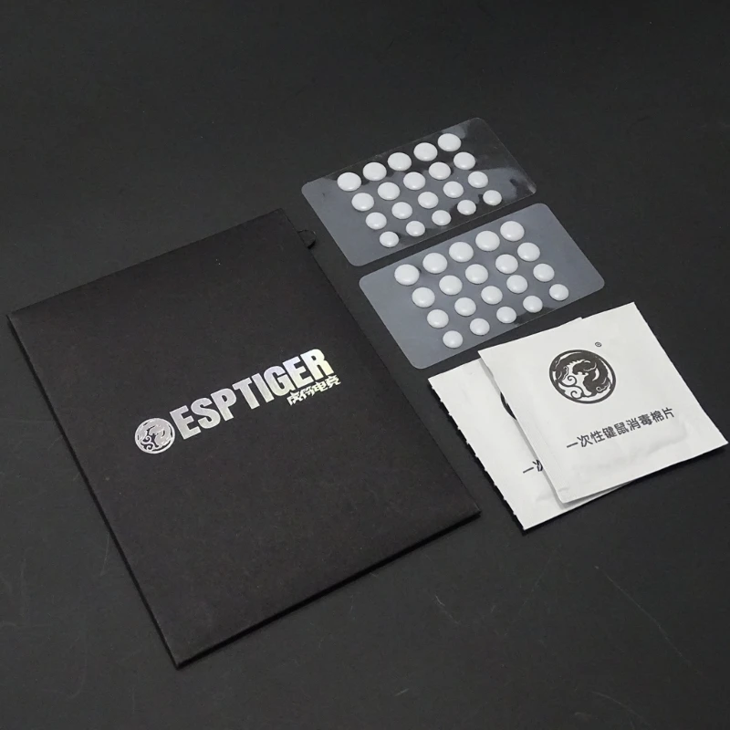 DIY Universal Dot Mouse Glides, ICE Mouse Patins, Bordas Arredondadas, Multi-estilo Branco, 1 Pacote