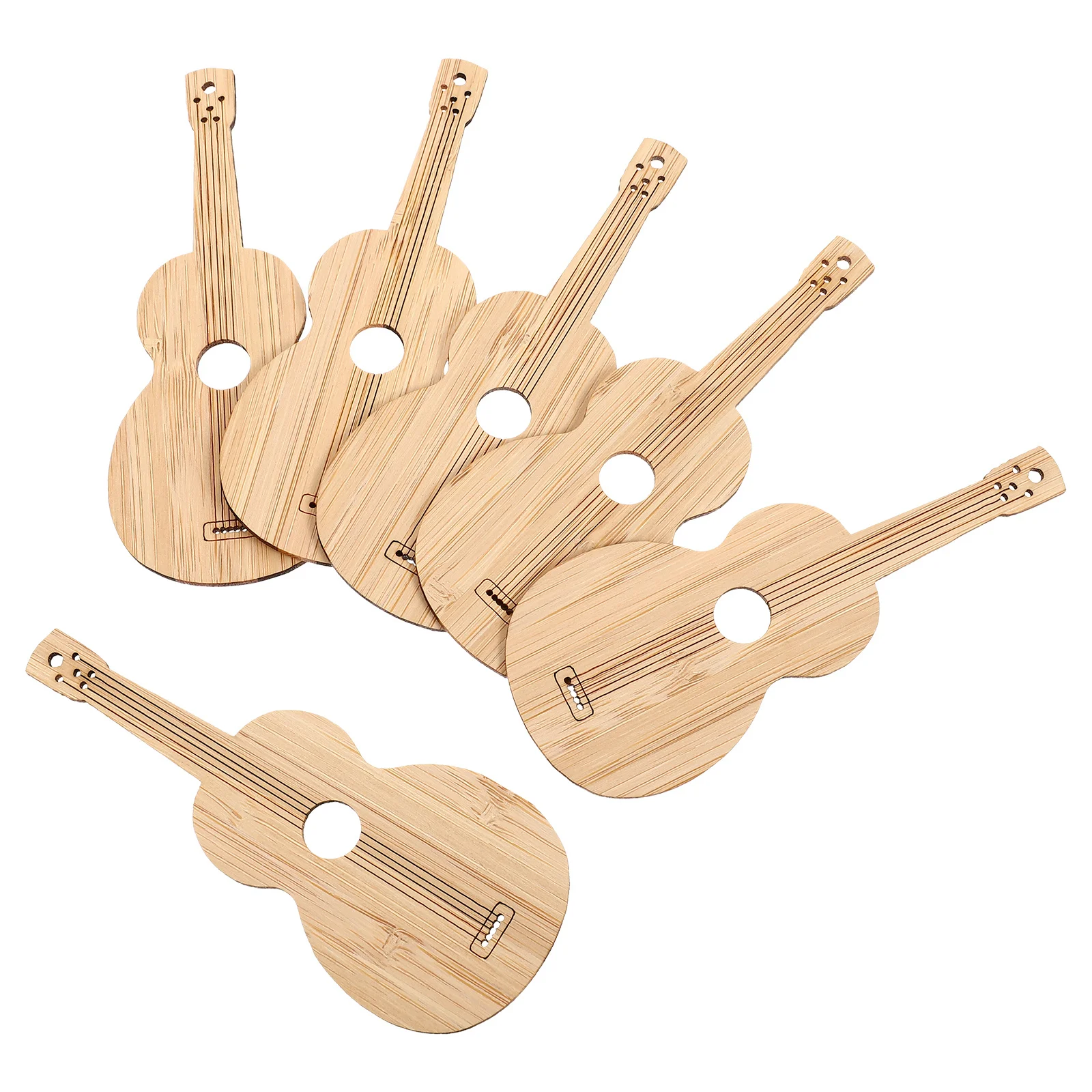 6 قطعة الإشارات المرجعية الفارغة من الخيزران 0.2 سنتيمتر سميكة Graffiti بها بنفسك الكتابة على الجدران علامات معلقة للتخرج المعلم هدية DIY بها بنفسك الإشارات المرجعية الفارغة