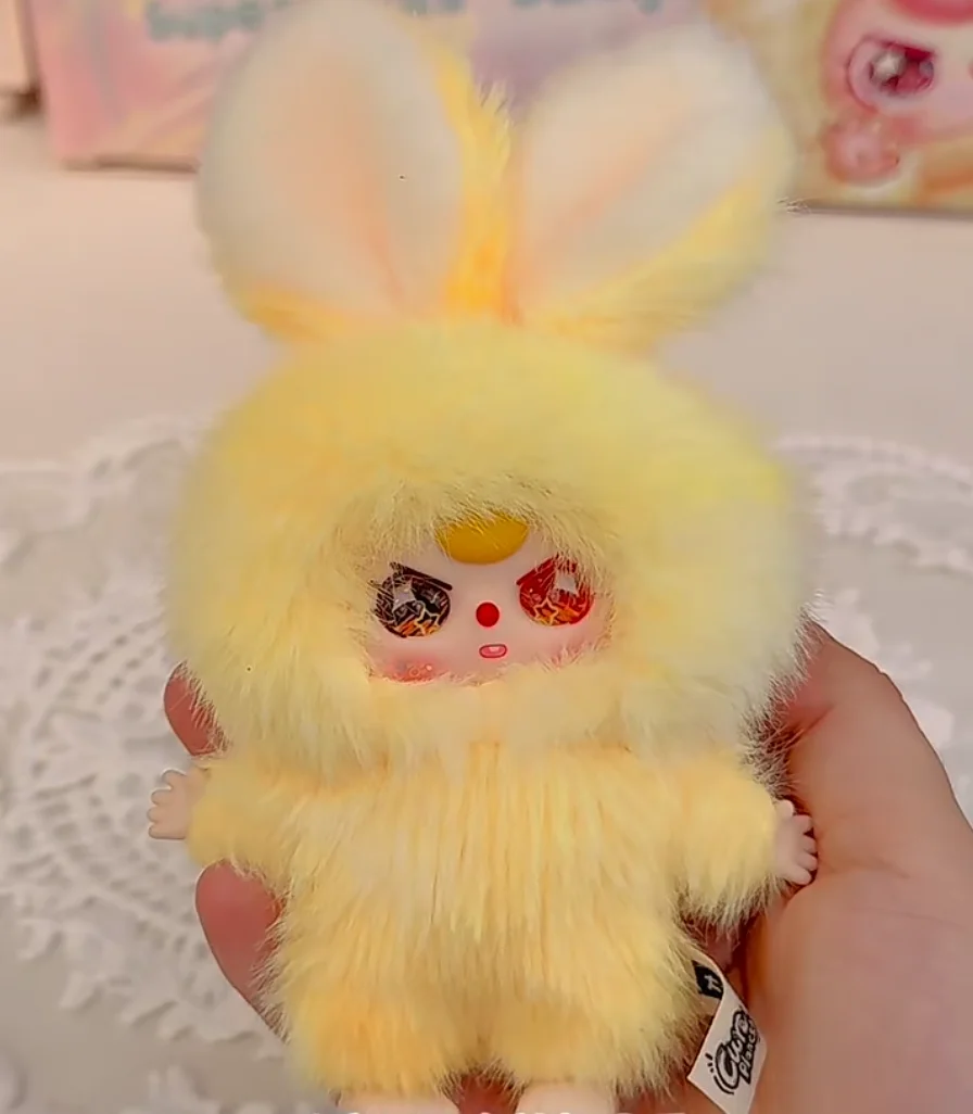 

Подлинная детская три супер мини-серии кролика, виниловая глухая коробка, загадочная коробка, кулон, кукла-сюрприз, подарок на день рождения для девочки